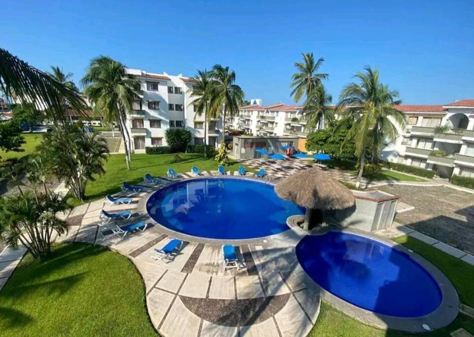 曼萨尼约Magnifico Departamento, Cocina Equipada, 2 Recamaras 2 Banos , Hasta 6 Personas, 3 Albercas, Playa A 50 Mts Wifi, Aire Acondicionado公寓 外观 照片